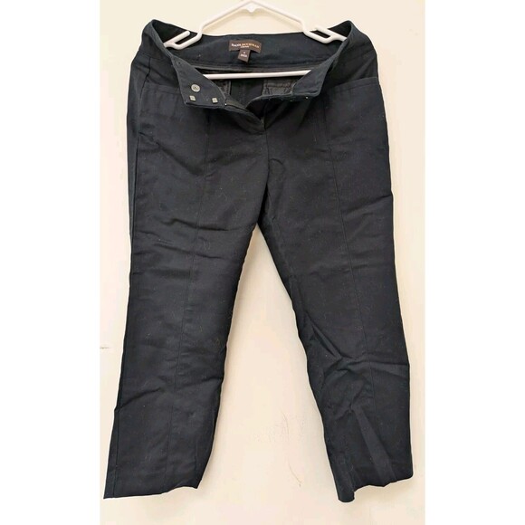 Pants - Dana Buchman Black Stretch Straight Leg Dress Pants Women's Size 4 Mid Rise